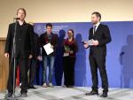 Palo Markovic a jeho podakovanie za ocenenie Rozvojovy dobrovolnik roka